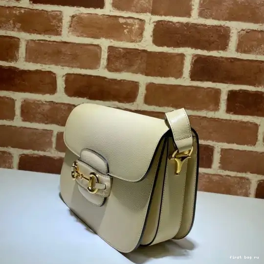 First bag ru 1955 bag Horsebit shoulder GUCCI 0528